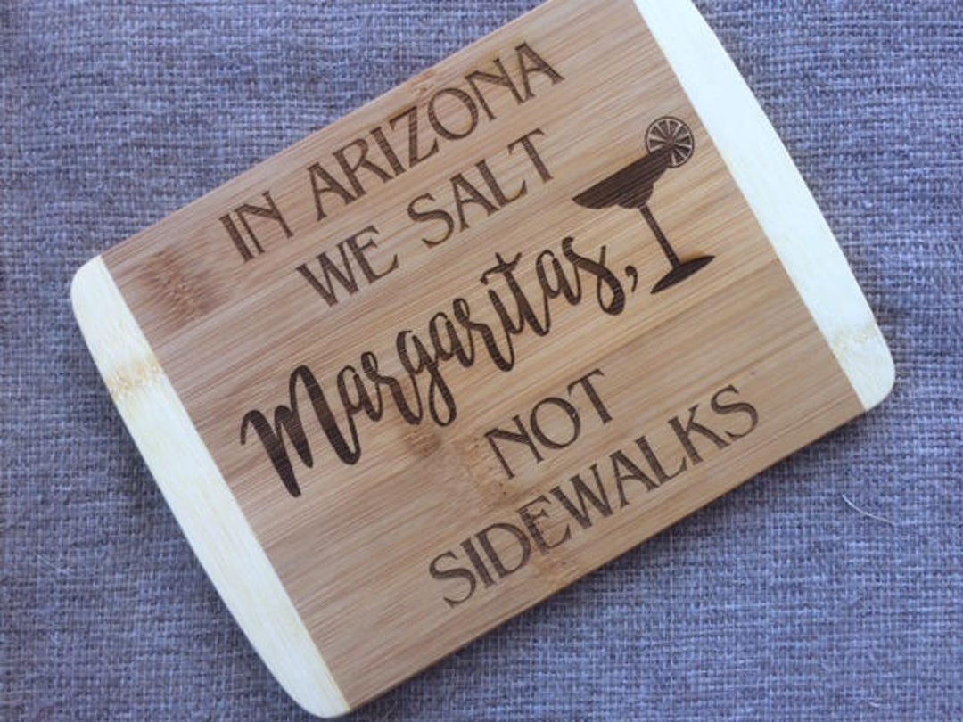 Arizona Cutting Board Arizona Gift Arizona Decor Bar Gift Etsy