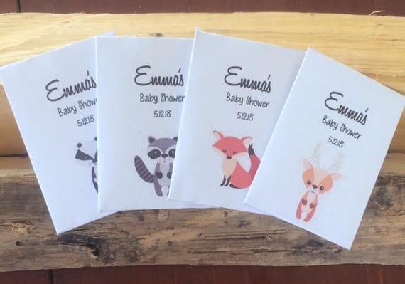 Fox Baby Shower Favors Woodsy Baby Shower Favors Woodsy Baby Etsy