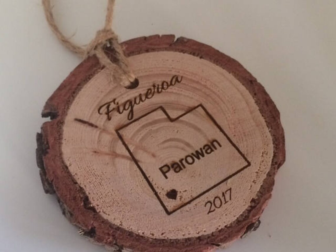 Utah Ornament Custom Utah Ornament Utah Home Decor Salt Etsy