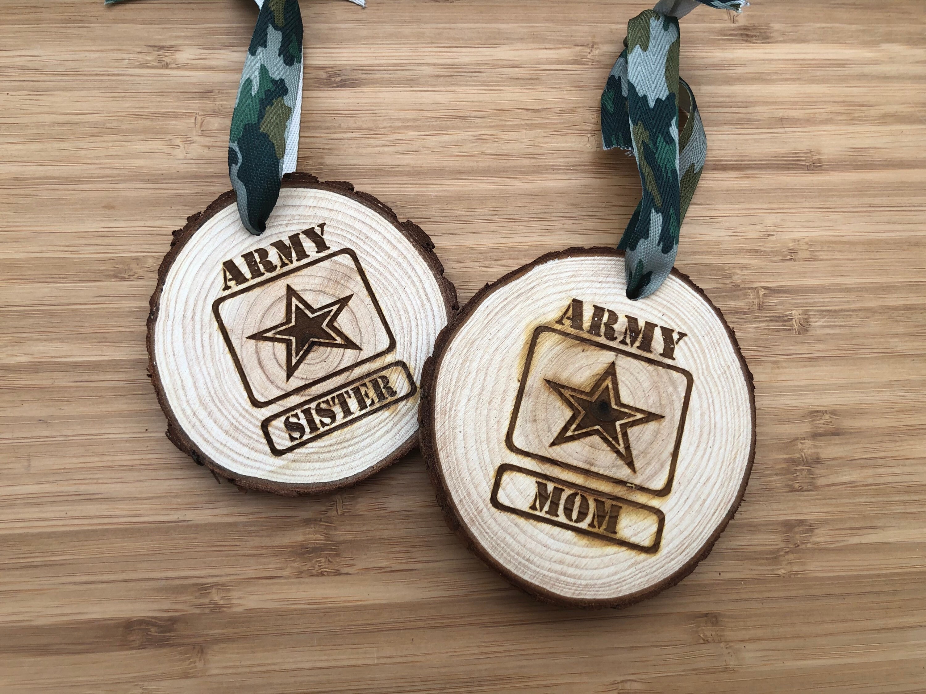 Personalized Army Gift Ornament Army Mom Army wife gift Etsy
