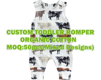 Customized Toddler Romperw, Baby Dungarees, Jumpsuit