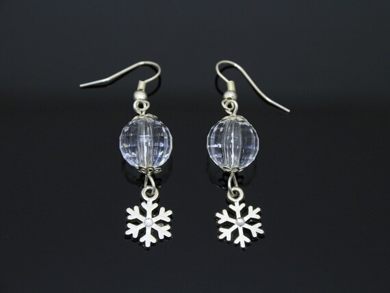 little girl christmas earrings
