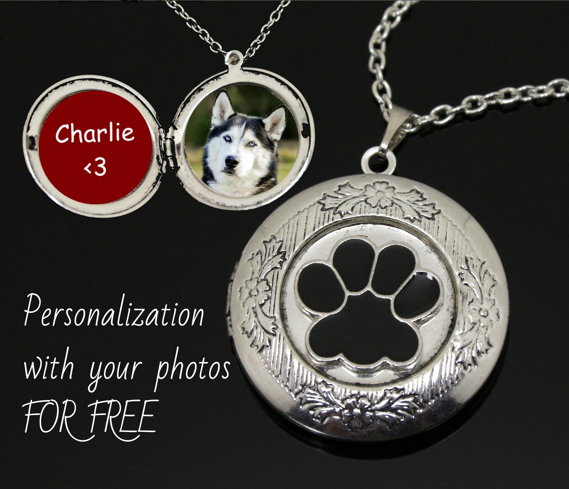 custom pet locket