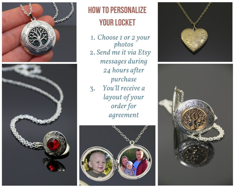 Pet Memorial Locket Necklace Dog Paw Custom Medallion Pet Etsy