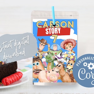 Toy Story Capri Sun Label: Woody, Buzz Lightyear (Digital Download)