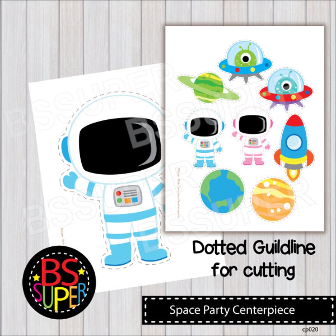 Outer Space Party Centerpiece Outer Space Cake Topper Space - Etsy