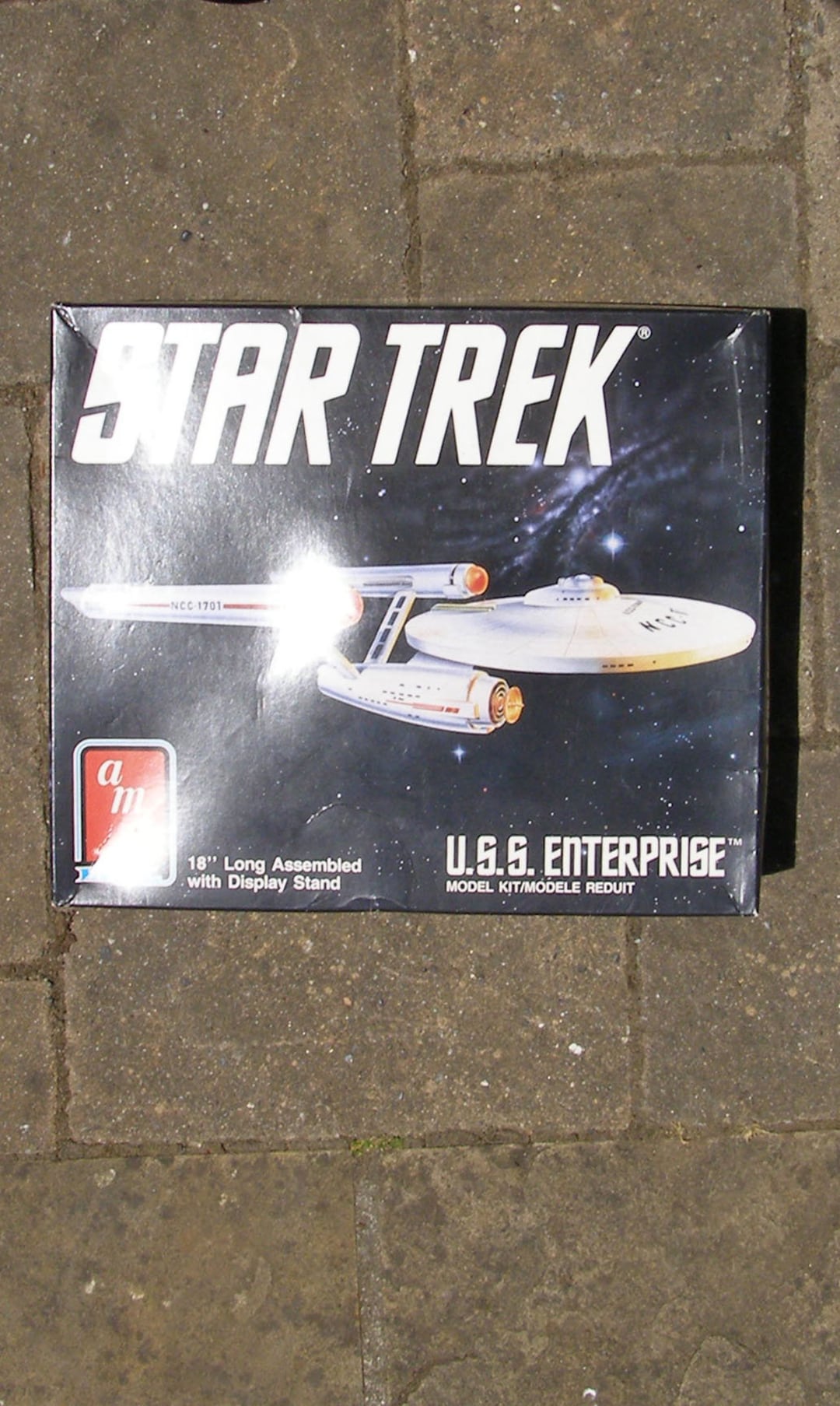 Vintage Star Trek Enterprise AMT Ertl Model 6676 C. 1989 - Etsy