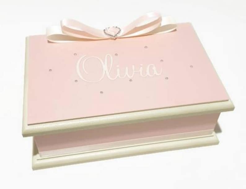 personalised baby jewellery box