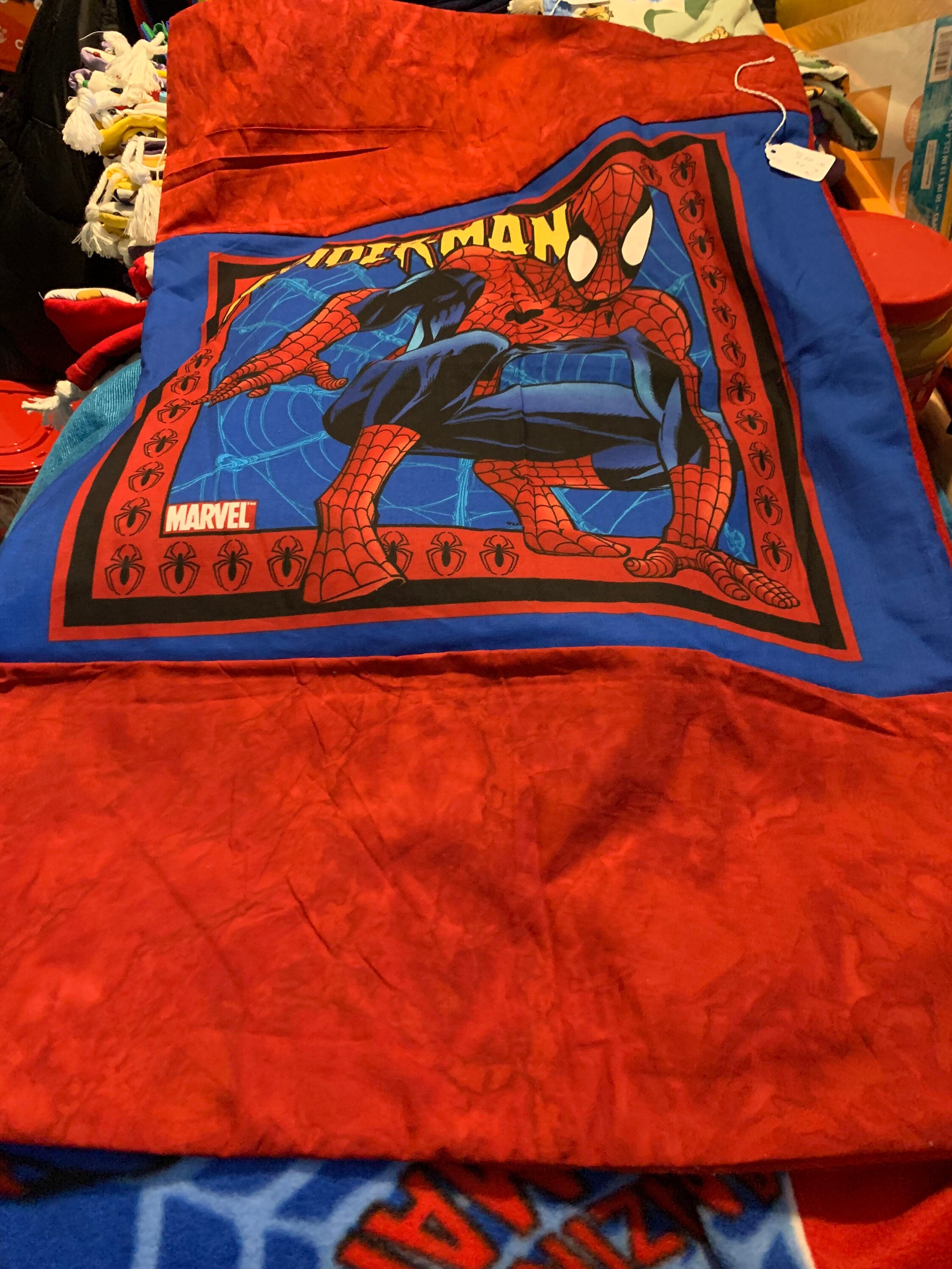 16. Spiderman Blanket Etsy