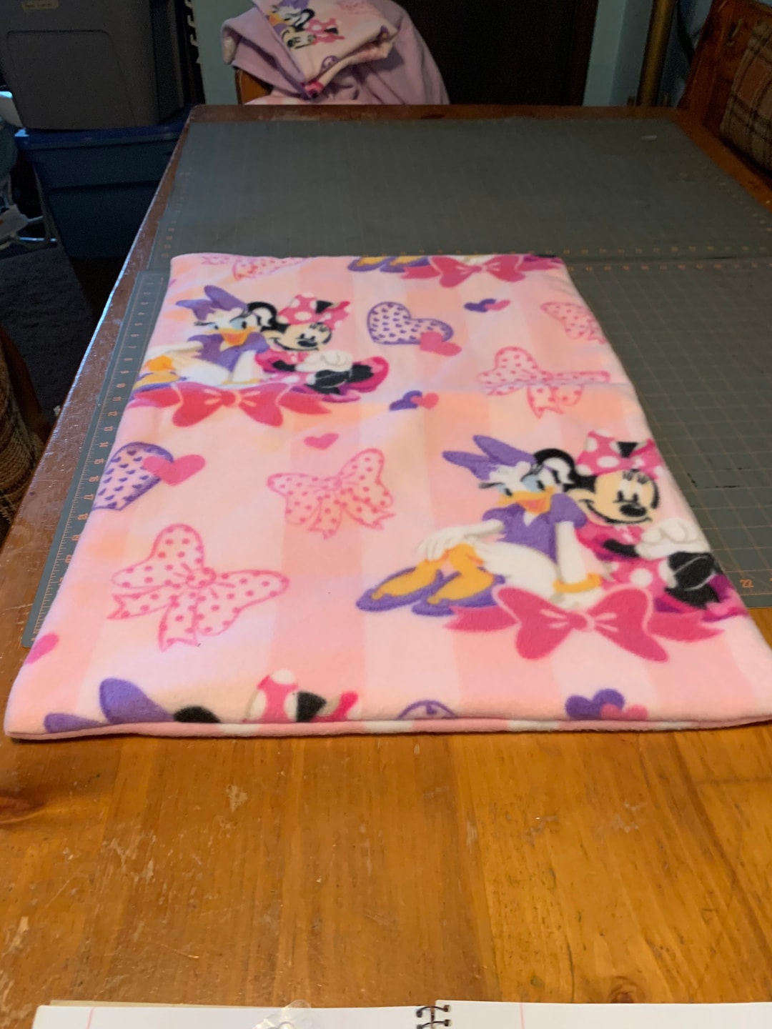 203. Minnie Mouse Baby Blanket Etsy