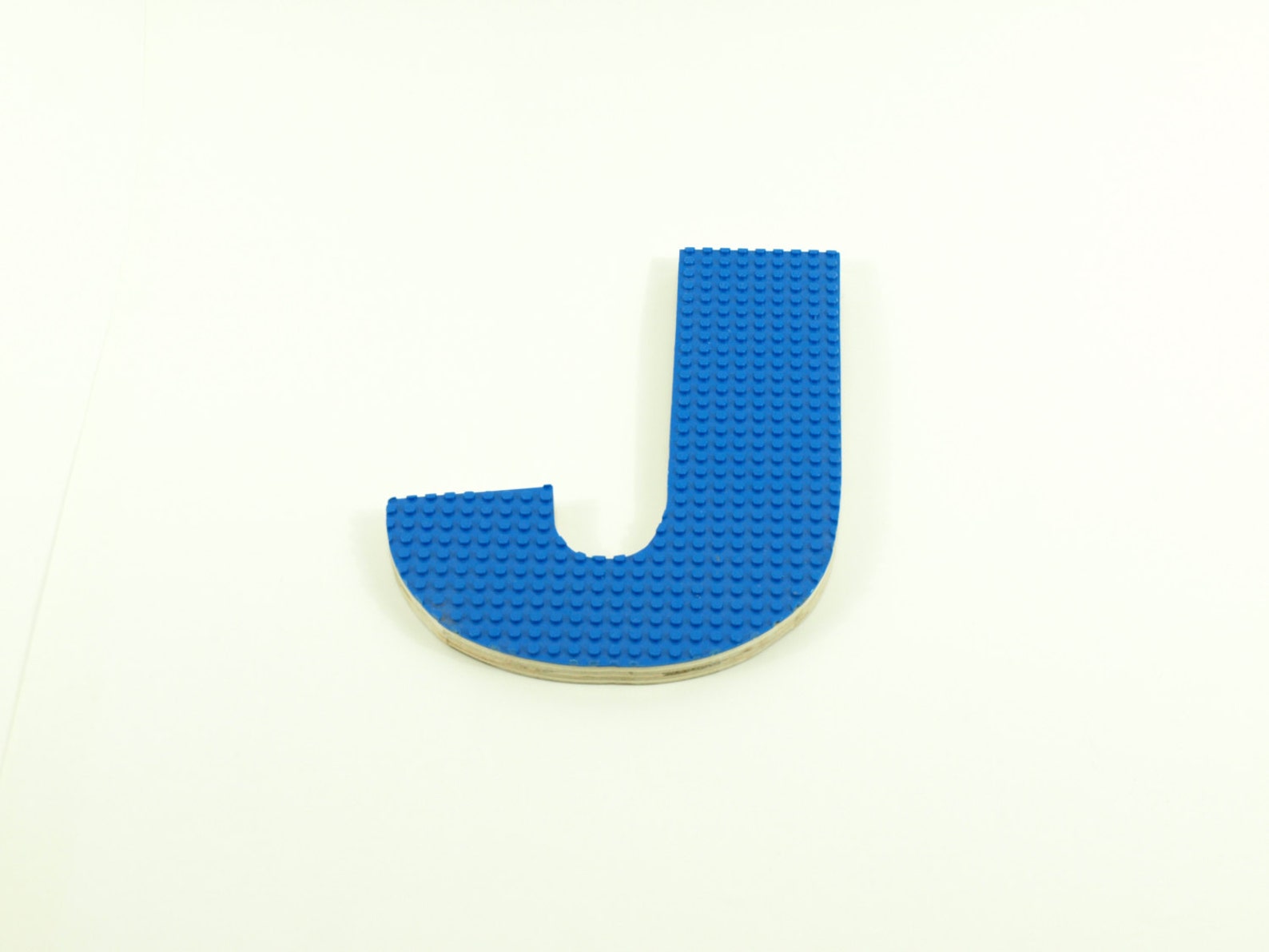 Blue Lego Letter J // 10 High Approx. // Etsy