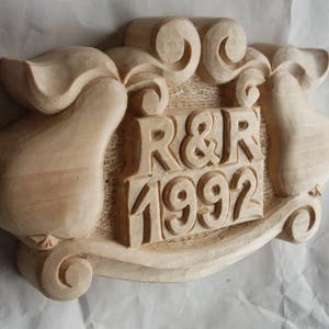 Wood Art Custom House Numbers Address Plaque Woodworking Home Sign Woodcraft Outdoor Plaques