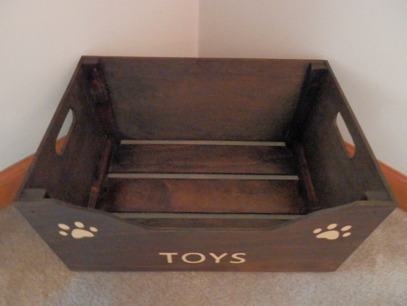 Large Dog Toy Box Lightweight Dog Toy Box Just Etsy Canada
