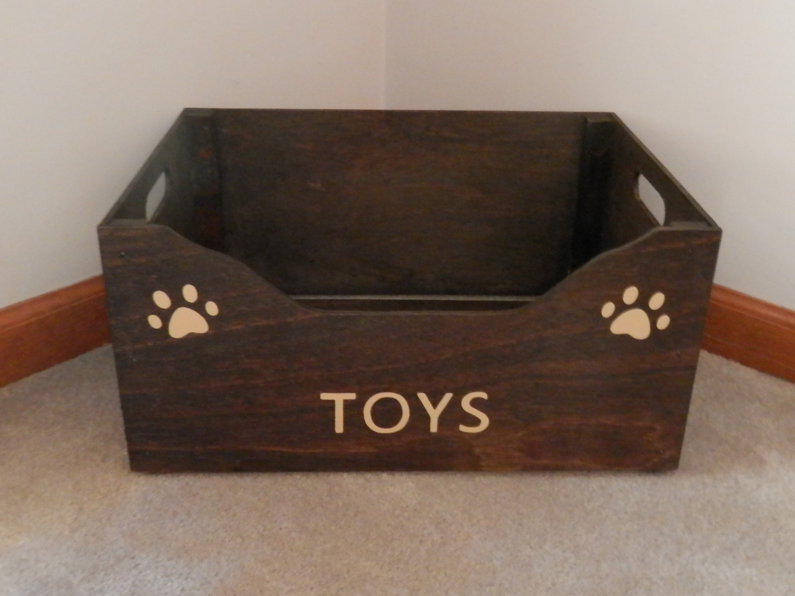 Large Dog Toy Box Lightweight Dog Toy Box Just Etsy Canada