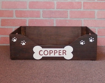 Dog Toy Box, Personalized Dog Toy Box