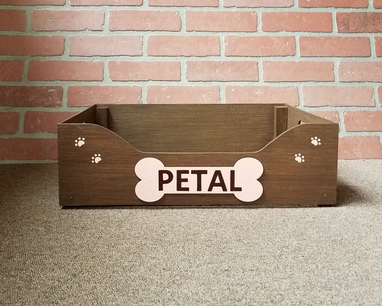 Dog Toy Box Personalized Dog Toy Box Etsy