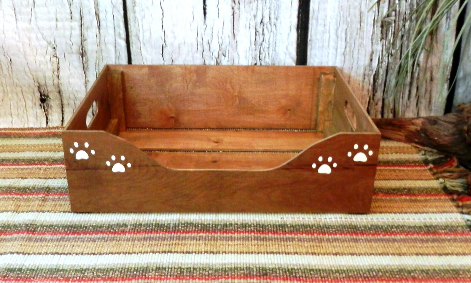 Dog Toy Box Cat Toy Box Paw Prints Only This Item Not Etsy