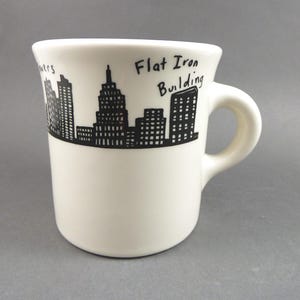 Fishs Eddy NYC Skyline Restaurant Ware Mug