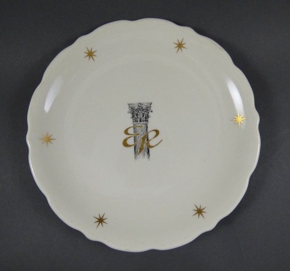 Lot De 6 Assiettes Creuse Fleurie Gien - Service Assiettes Vintage Fleur Ka