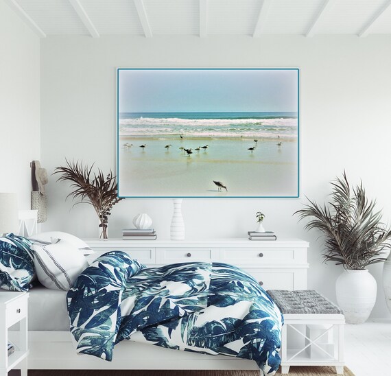Beach Birds Wall Art Beach Photography Prints Ocean Etsy