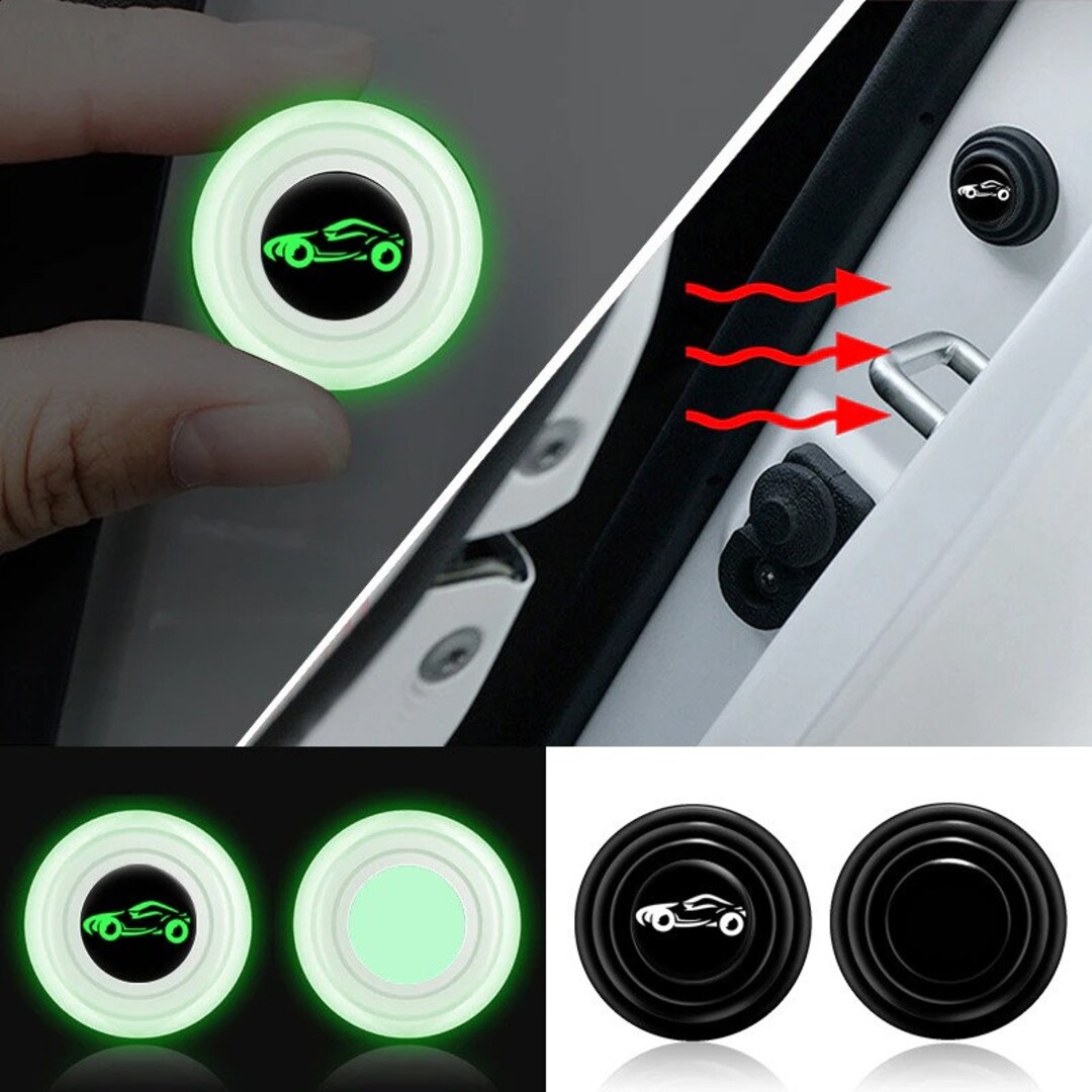 New 4pcs Car Door Bumper Protector Sticker Universal Shock Etsy