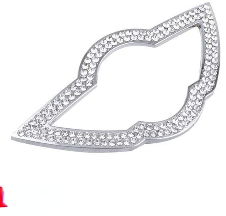 New Car Steering Wheel Diamond Rhinestone Emblem Badge Sticker Etsy