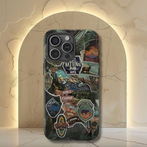 Granola Girl Collage Phone Case, Girl Scout Gift ,Nature Themed, iPhone 16 15 14 13 12  Pro Max 8 Plus X, Samsung Galaxy S23 S22 S20