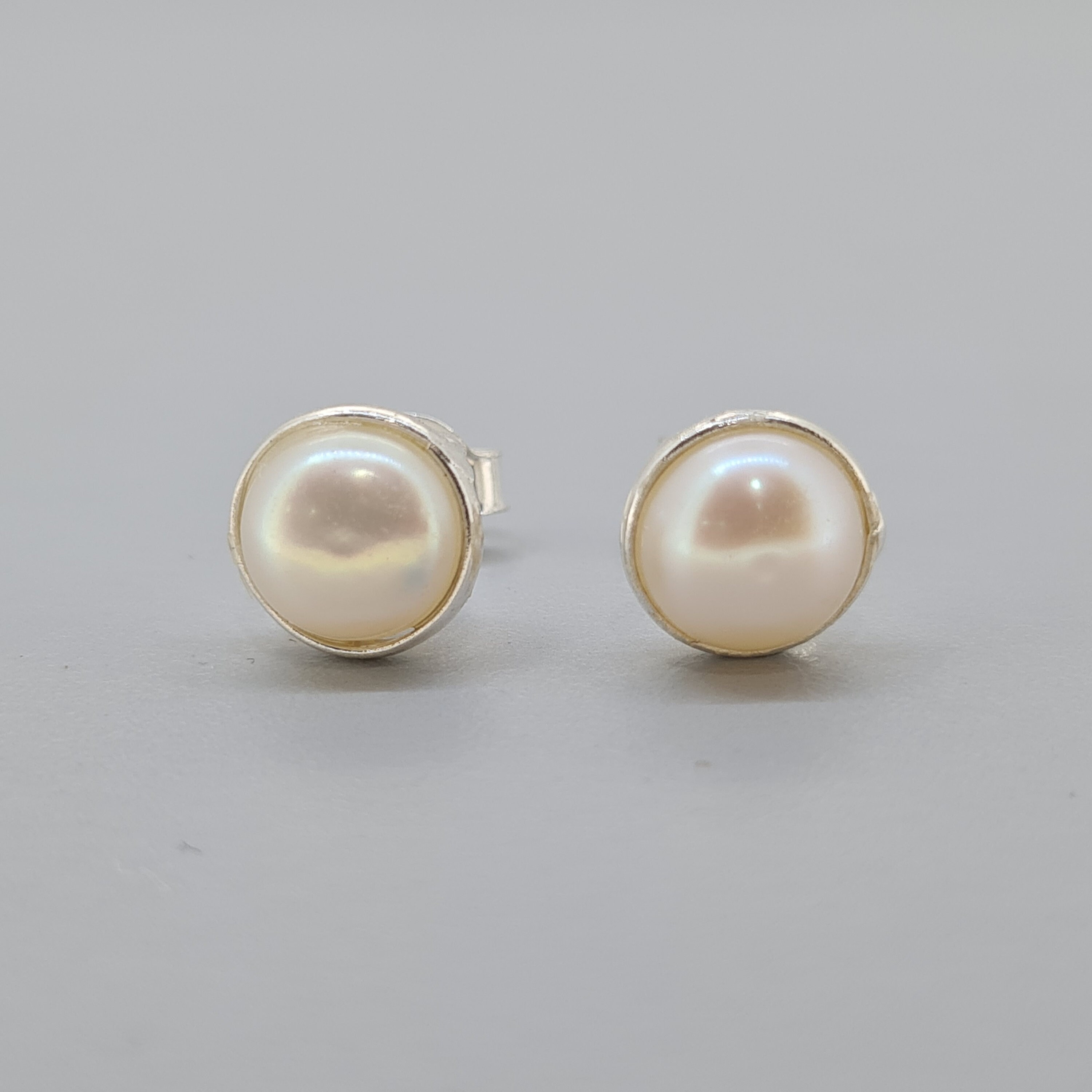 Real Pearl Studs Etsy Singapore