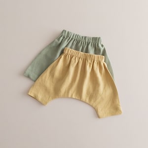 Harem Pants PDF Sewing Pattern | Baby Kids Harem Pants Pattern, Boy Girl Pants, Woven Harem Pants Pattern, PDF Digital Download, PDF Pattern