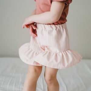 Ruffle Shorts PDF Sewing Pattern, Baby and Child, Girl's shorts sewing pattern, baby shorts sewing pattern, kids shorts sewing pattern image 5
