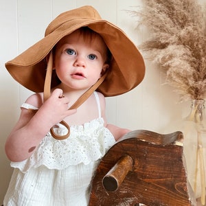 Sunhat PDF Sewing Pattern, Kids Adults Wide Brim Hat Pattern, Floppy Hat Pattern, Sun Bonnet Pattern, Bucket Hat Pattern image 6