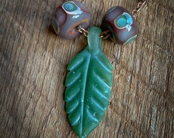 Leaf necklace