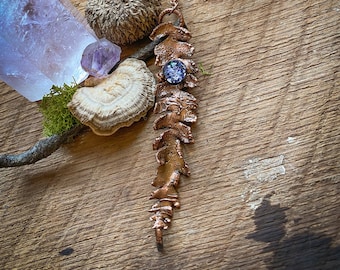 Mystic Fern Necklace Purple