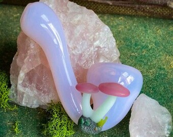 Pink Sherlock with glow mushrooms