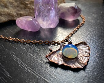 Ginkgo Leaf Necklace