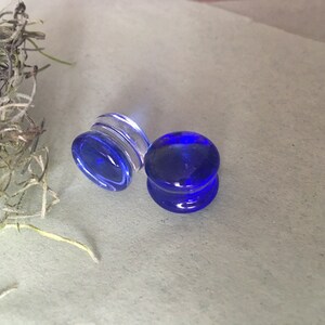 Glass Plugs/Gauges for Ears, Custom Made image 3