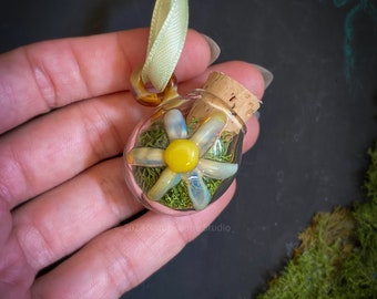 Flower Bottle Necklace