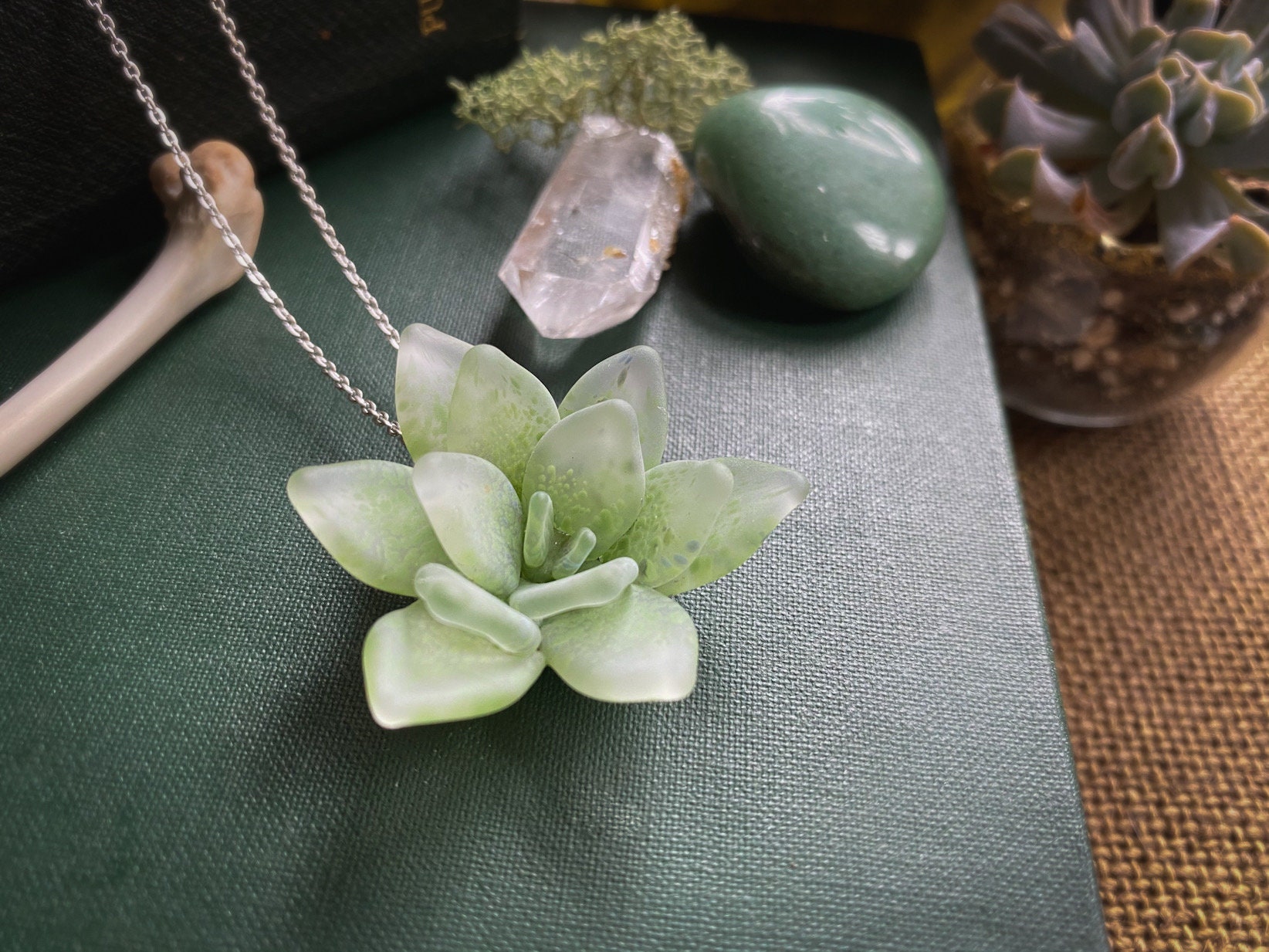 Succulent Pendant