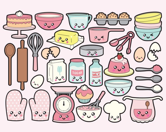 Premium Vector  Cute set with kitchen utensils. pans, knives, ladle.  hand-drawn illustration