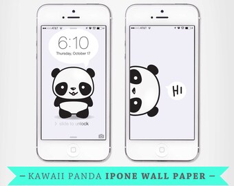 Free download Panda kawaii iPhone wallpaper cute another one for