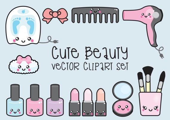 Premium Vector  Set of kawaii art supplies