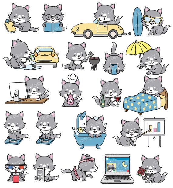 Premium Vector  Happy cat looking up doodle icon image kawaii