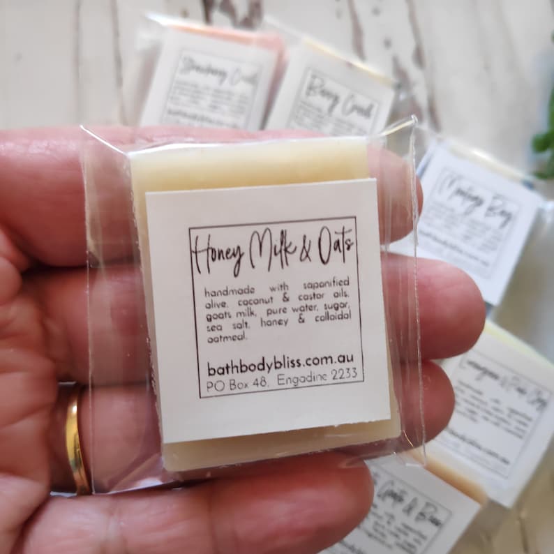 Bulk Mini Travel Soaps Holiday Soap Overnight Soap B&B Etsy