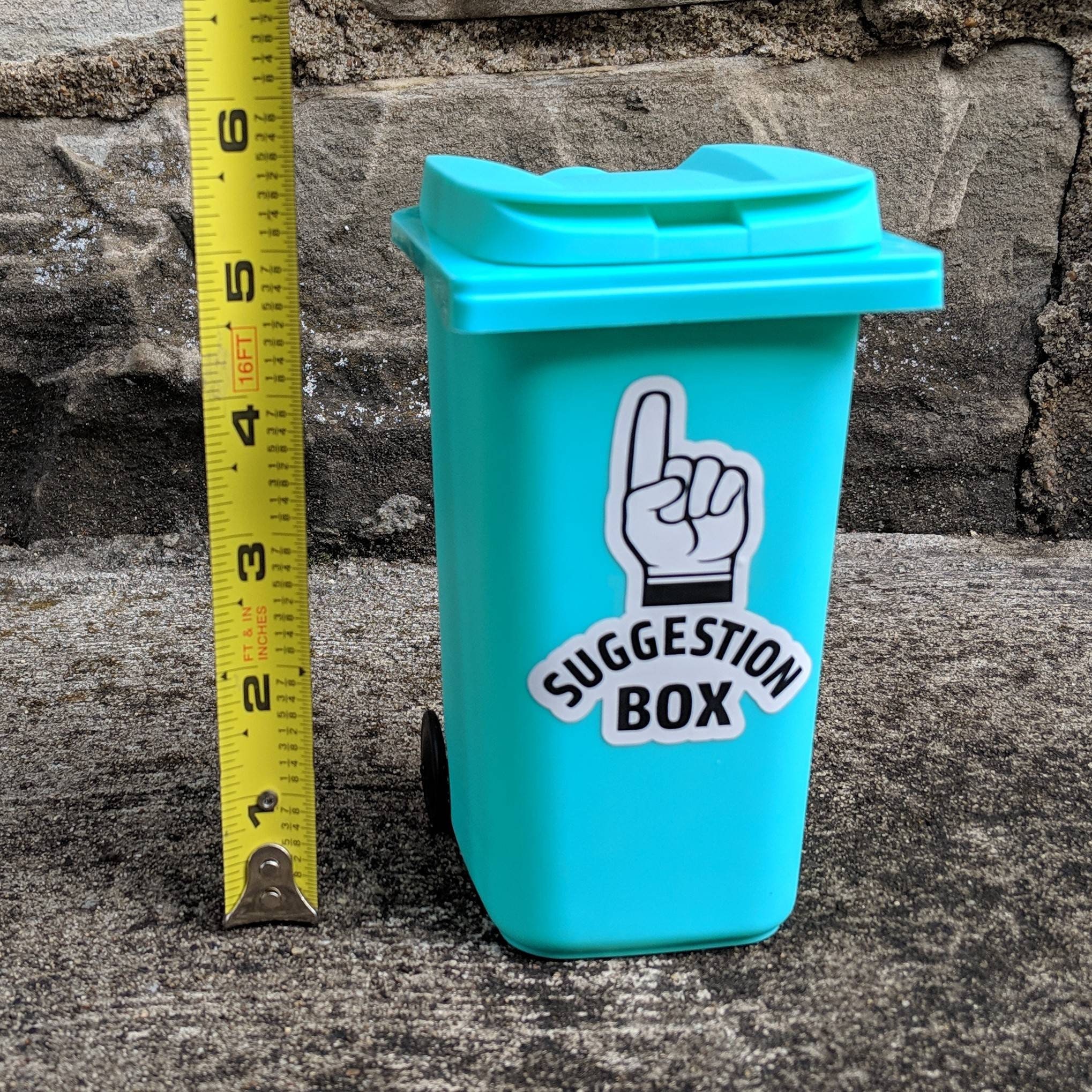 Miniature Trash Can for Desk Mini Trash Bin Suggestion Box Etsy