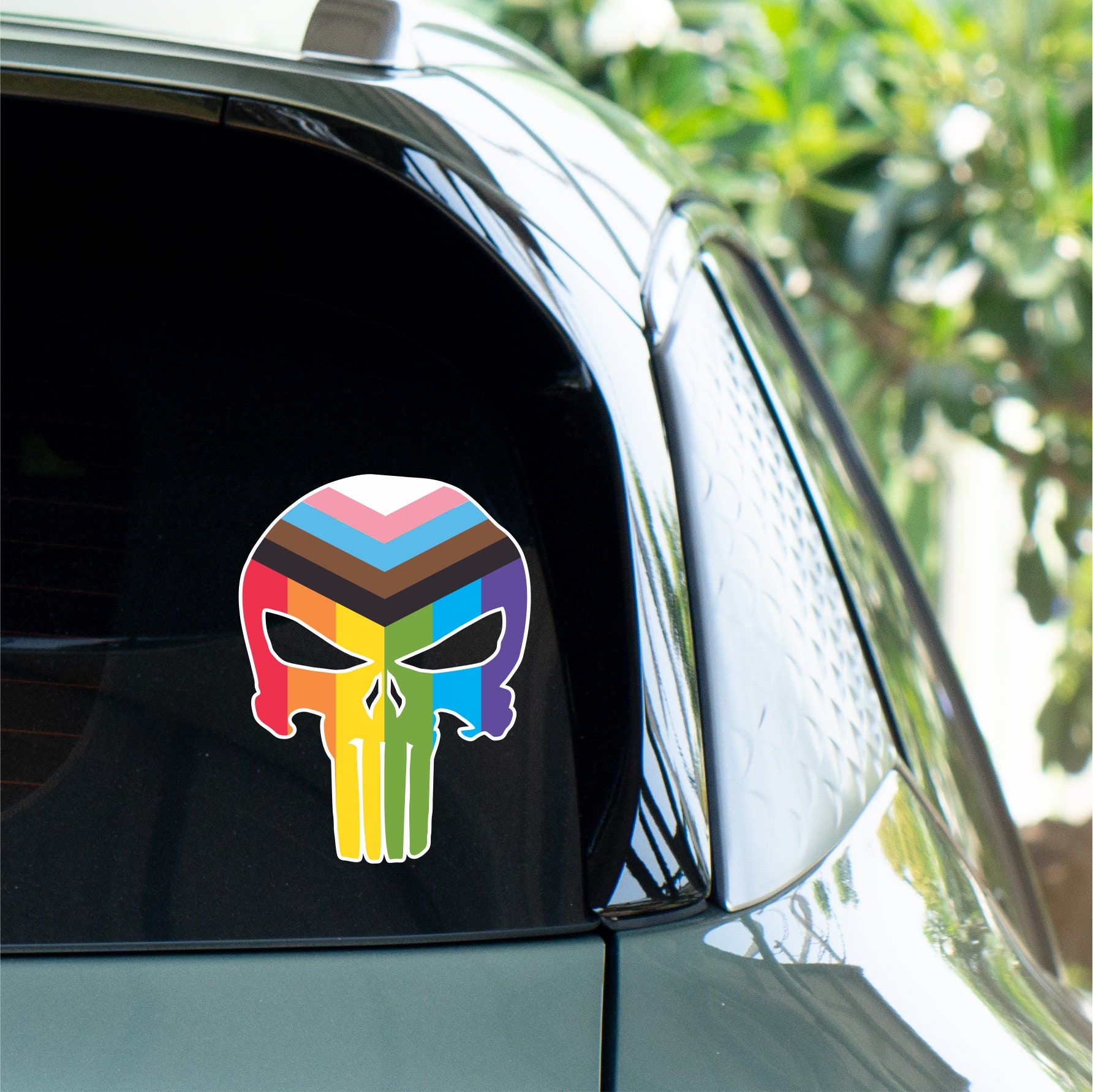 Punisher Car Decal 