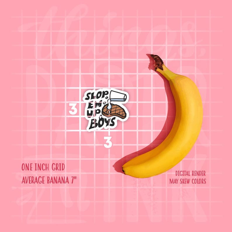 Slop Em Up Boys Sloppy Steaks Sticker ITYSL image 2