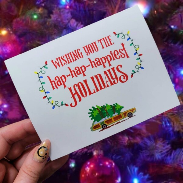 Christmas Vacation Holiday Greeting Card