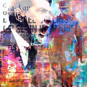 Michael Collins Art Print Poster - Direct From The Artist