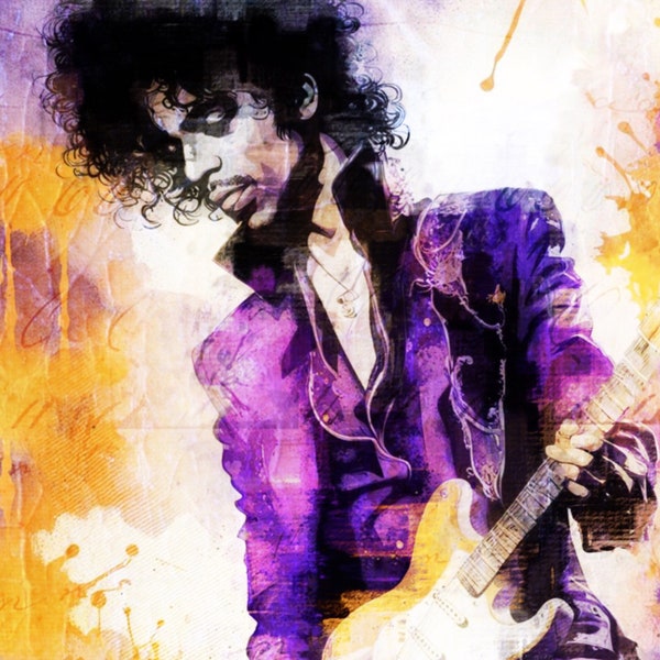 Prince Print Poster - Direct From The Artist