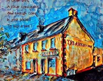 Irish Pub Art, Print Poster - Direct From The Artist